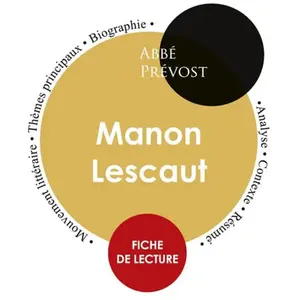 Du Cenacle Editions Manon Lescaut - Fiche De Lecture pas cher
