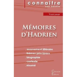 Du Cenacle Editions Mémoires D'hadrien - Fiche De Lecture pas cher