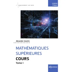 Comparateur de prix : Edp Sciences Mathématiques supérieures: Tome 1, Cours: 0