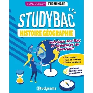 Comparateur de prix : Studyrama Eds Histoire géographie terminale