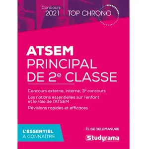 Studyrama Eds ATSEM pincipal de 2e classe pas cher