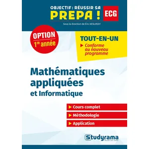 Comparateur de prix : Studyrama Eds Mathématiques Appliquées Et Informatique - Première Année