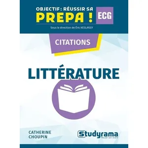 Comparateur de prix : Studyrama Eds Citations Littérature
