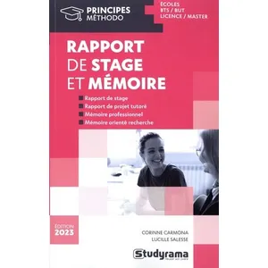 Comparateur de prix : Studyrama Eds Rapport de stage et mémoire