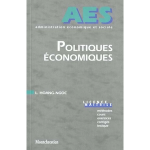 ISBN Montchrestien Politiques Économiques pas cher