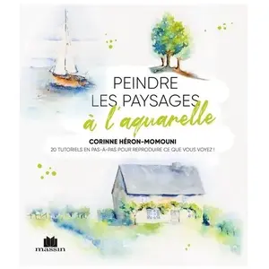 Massin Peindre les paysages à l'aquarelle pas cher