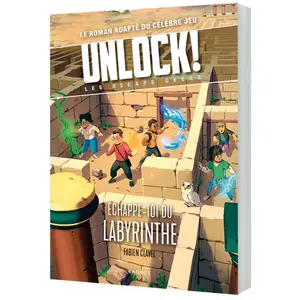 Rageot Unlock! Les Escape Geeks - Echappe-Toi Du Labyrinthe ! pas cher