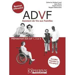 Ophrys Advf Assistant De Vie Aux Familles - Préparation Aux Ccp 1, 2 Et 3 pas cher