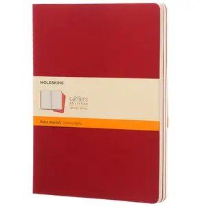 Moleskine CAHIER LIGNE TRES GRAND FORMAT COUV. SOUPLE CARTON pas cher