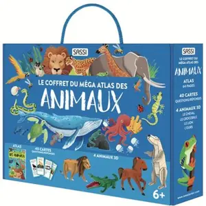 Comparateur de prix : Sassi Le coffret du méga atlas des animaux - N.E. 2024
