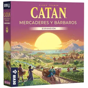 Devir Jeu De Société Mercaderes Y Barbaros De Catan pas cher