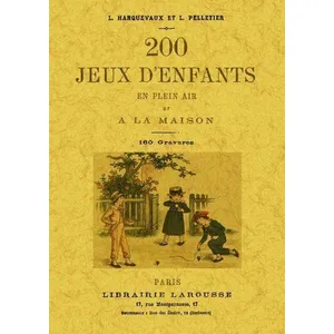 200 Jeux D Enfants En Plein Air Et A La Maison pas cher