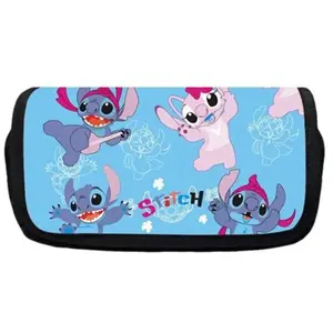 Trousse à crayon Stitch pour Garçon et Filles (PC5663) 21x10x7.5 cm Bl... pas cher