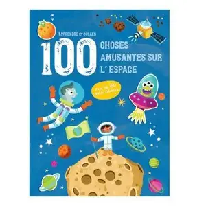 Yoyo Books L'espace - Apprendre et coller 100 choses amusantes sur pas cher