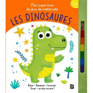 Ballon Mon Super Livre De Jeux De Maternelle Les Dinosaures pas cher