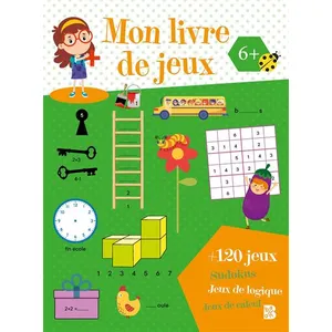Le Ballon Eds Mon livre de jeux: +120 jeux sudokus, jeux de logique, jeux de clacul pas cher