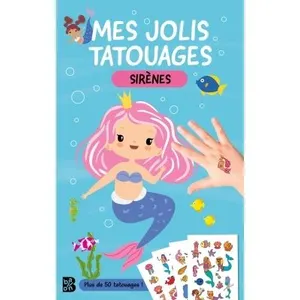 Ballon Tatouages Éphémères Sirènes pas cher