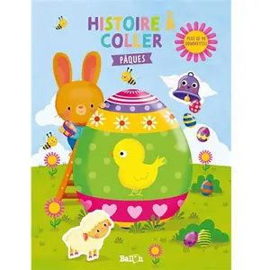 Histoire à coller - Pâques pas cher