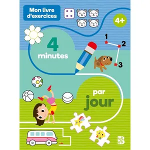 Ballon Mon Livre D'exercices 4 Minutes Par Jour pas cher