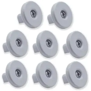 Lot de 8 roulettes pour panier inférieur pour lave-vaisselle Compatible avec Zanussi, Rex, Electrolux, aeg et autres modèles - Lntyq pas cher