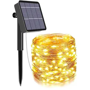INEASICER Guirlande Lumineuse Exterieure Solaire - 32m 300 LED Guirlan... pas cher
