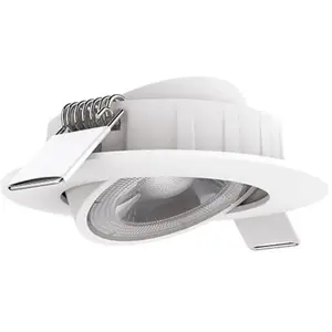 Futur projecteur encastrÉ à led pour l'intÉrieur 6w lumiÈre naturelle 4000k couleur gris ft-066840