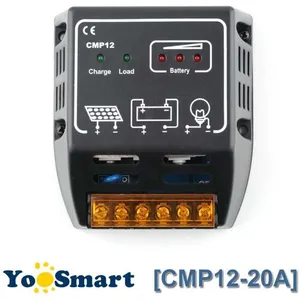 Panneau solaire LED 20a 12V 24V, PWM, 480W 240W, puissance'entrée, rég... pas cher