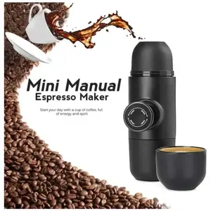 Moulin à café - Machine à Expresso Portable - Type Black pas cher