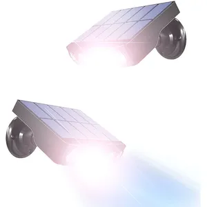 Lot de 2 Lampe Solaire Exterieur,Applique Lampe Solaire Exterieur Dete... pas cher