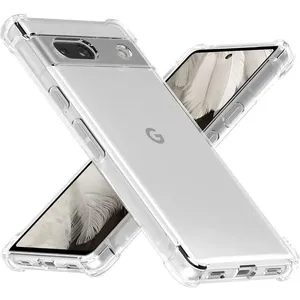 XEPTIO Coque protection pour Google Pixel 8a 5G Souple Transparente Bumper en... pas cher