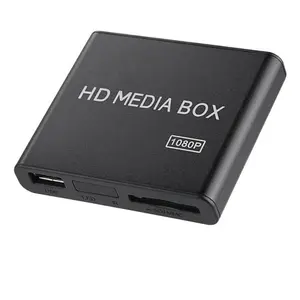 HD Box Multimedia Player TV USB HDMI 1080P Media Vidéo Lecteur MP3 AVI USB SD pas cher
