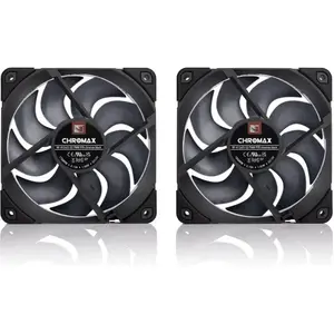 Noctua Casefan NF-A12x25 G2 PWM Sx2-PP chromax.black pas cher