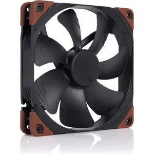 Noctua NF-A14 Boitier PC Ventilateur 14 cm Noir, Marron 1 piÃ¨ce(s)