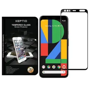 Xeptio Google Pixel 4 XL : Protection d'écran en Verre trempé Full Cover Noir - Tempered Glass Screen Protector/Films vitre Protecteur Smartphone Google Pixel 4 XL - Accessoires pas cher
