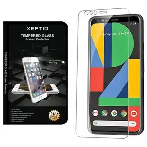 Xeptio Protection d'écran Google Pixel 4 Verre trempé - Tempered Glass Screen Protector 9H Premium/Films vitre Protecteur d'écran Smartphone Google Pixel 4 2019 - Accessoires pas cher