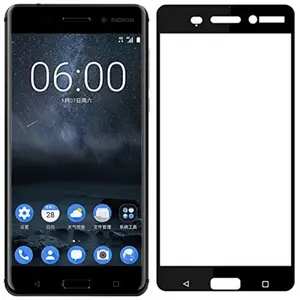 Comparateur de prix : Nokia 8 4G : Protection d'écran FULL COVER noir en verre trempé - Temp...