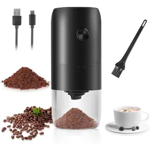 RYTTGOP Moulin à Café Électrique USB Rechargeable Moulin à Café avec M... pas cher