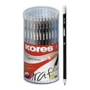 Kores Lot de 72 Crayon papier Grafitos bout gomme HB pas cher