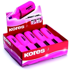 Kores tm36102 marqueur rose pas cher