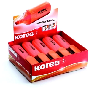 Kores tm36104 marqueur orange pas cher