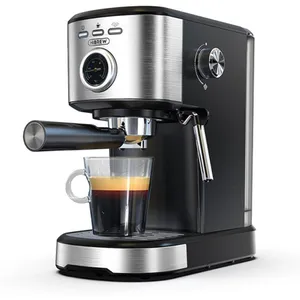 Machine À Café Semi-Automatique HIBREW H5A-Réservoir Deau De 12 L-15Ba... pas cher
