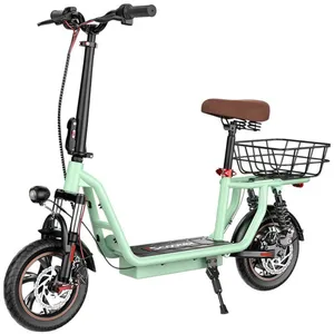 Trottinette Électrique iScooter i12 Avec Siège Panier Arrière - Moteur... pas cher