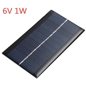 1w 6V Mini Panneau Solaire portable, Bricolage pour la batterie, charg...