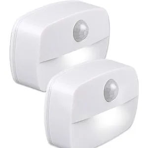 YNKKVRE Veilleuses LED avec détecteur de mouvement, éclairage pratique pour couloirs, escaliers et salle de bains pas cher