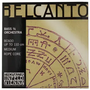 Thomastik Cordes Violoncelle Belcanto Do Tungstène filé. 4/4; Moyen