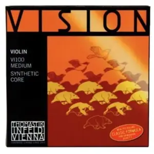 Violons THOMASTIK VISION VIOLON 1/2 JEU DE CORDES VI100 TIRANT MOYEN C...