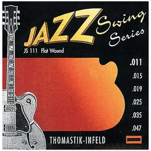 Thomastik-Infeld JS110 Jazz Swing Flatwound Extra Light - jeu guitare ... pas cher