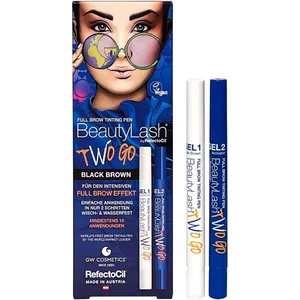 Teinture pour Cils RefectoCil BeautyLash Two Go Black Brown 2 Pièces pas cher