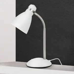 Orion, Lampe de table, LA 41187 blanc Lampe de table sablé (E27) pas cher