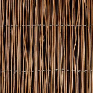 Windhager Natte brise vue 1.5x3m osier naturel pas cher
